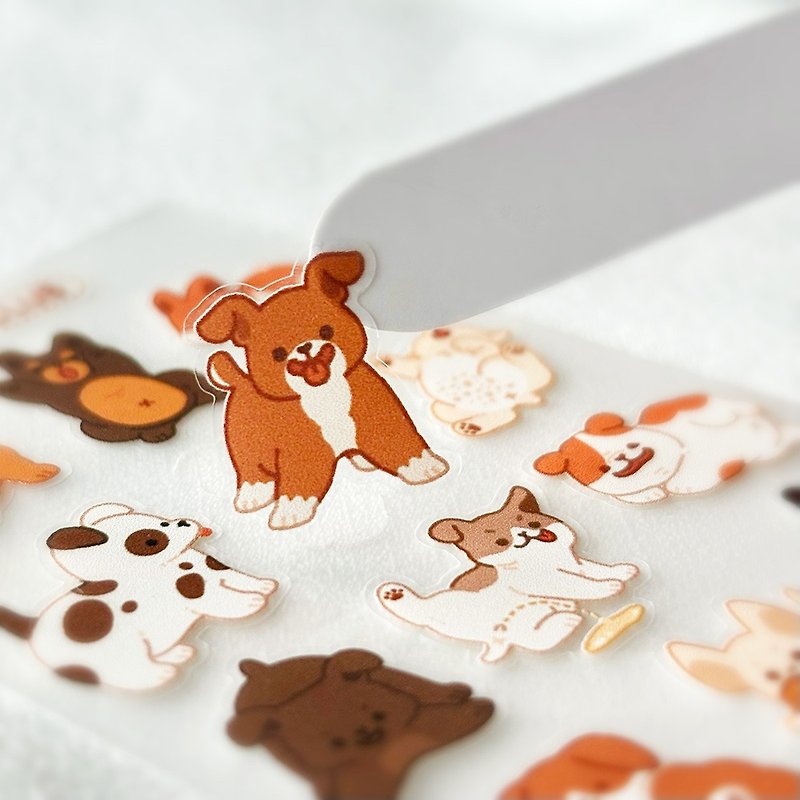 Puppy Sticker - Stickers - Waterproof Material 