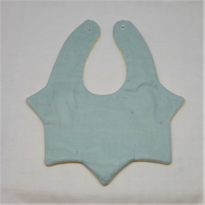 Japanese Handmade 8-layer-gauze Baby Bib - 其他 - 棉．麻 綠色