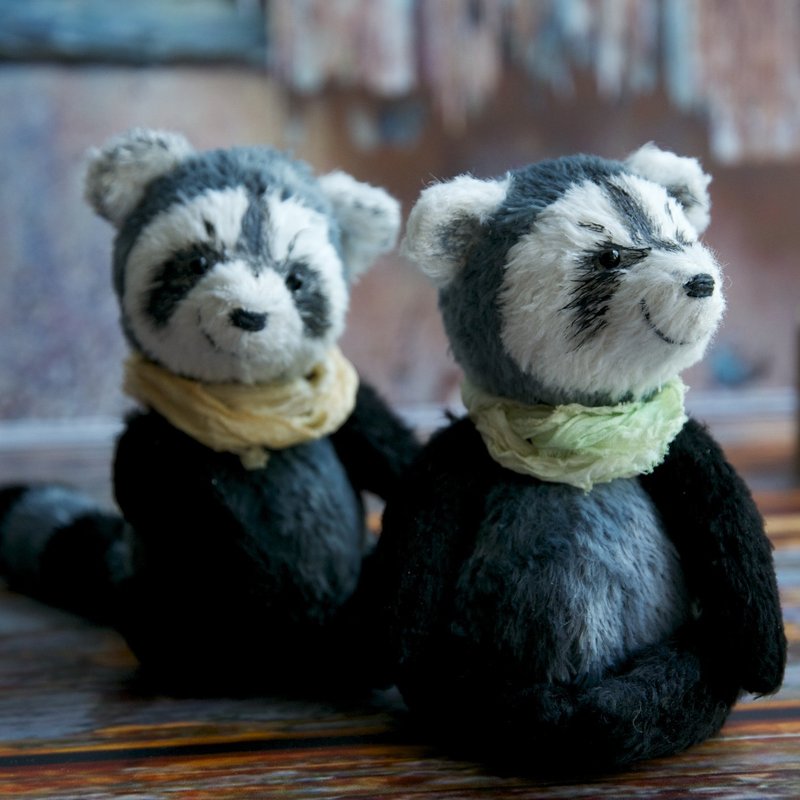 Little  Raccoon - 公仔/玩偶 - 其他材質 黑色