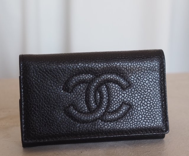 【CHANEL / シャネル】ココマーク レザー キーホルダー】 CHANEL シャネル 94P ココマーク キーホルダー オールド レザー