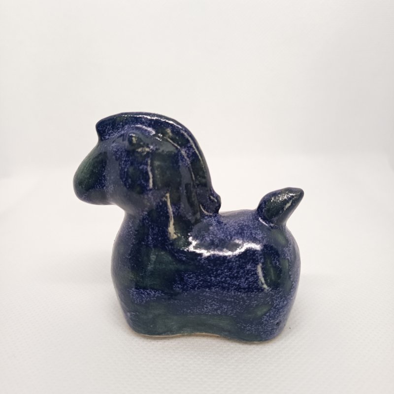 生肖小馬陶瓷擺飾園藝配件 - 擺飾/家飾品 - 陶 