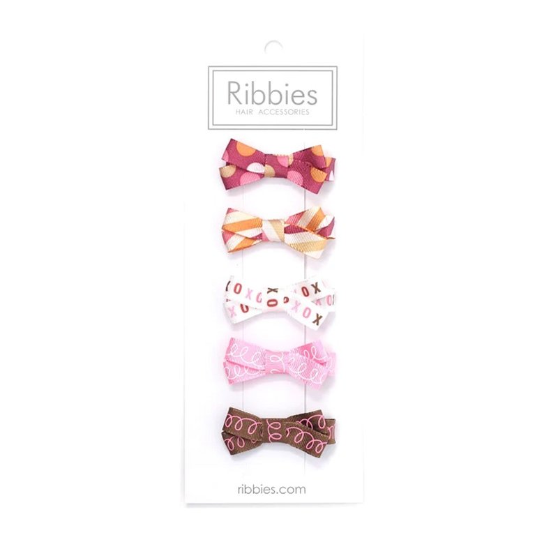 British Ribbies Candy Bow 5 in the group-remarkable - เครื่องประดับผม - เส้นใยสังเคราะห์ 