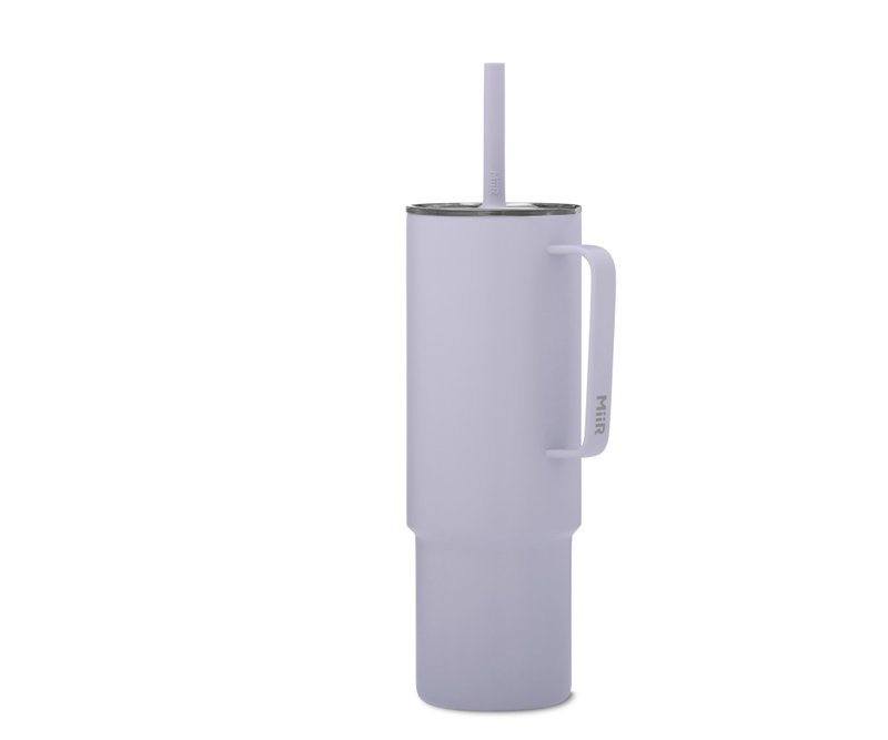 MiiR Vacuum-Insulated All Day Straw Cup 32oz/946mL Haze Purple - กระบอกน้ำร้อน - สแตนเลส สีม่วง