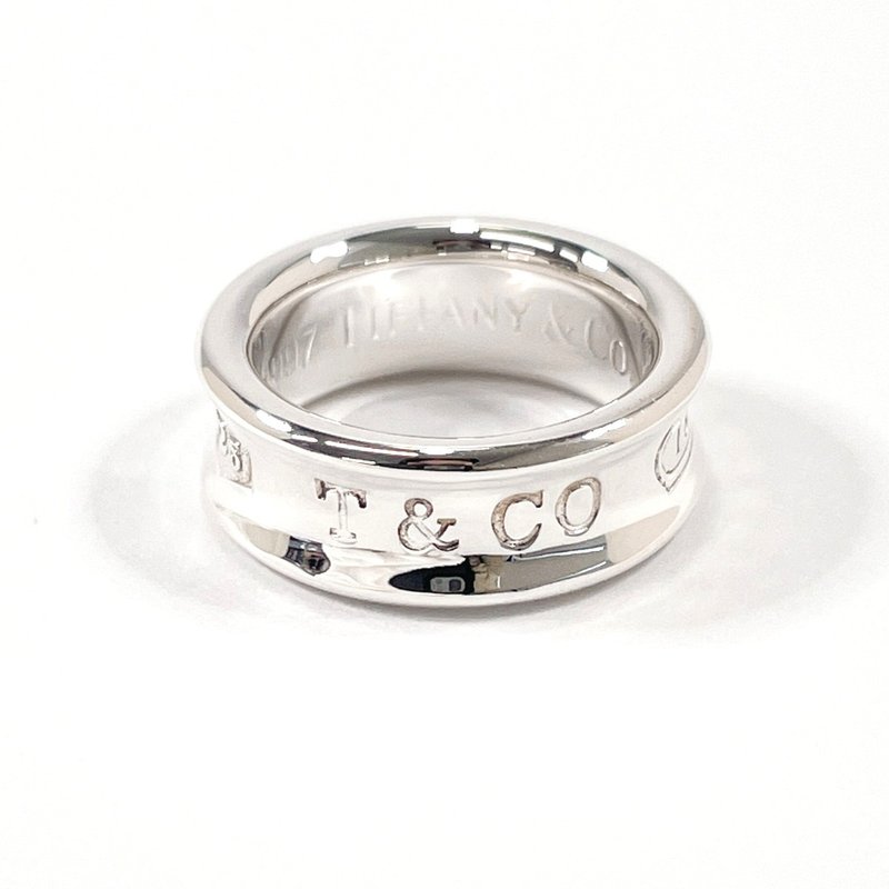 【日本直送 中古美品】6.5号 ティファニー TIFFANY&Co. リング・指輪 1837 シルバー925 - 戒指 - 純銀 銀色