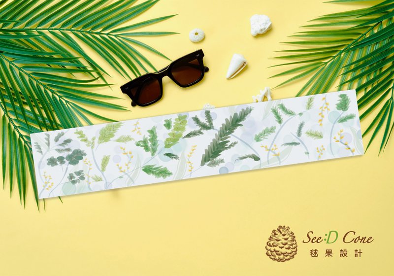 絕對激涼涼感巾-安然無恙 Cooling towel - 毛巾/浴巾 - 其他材質 透明