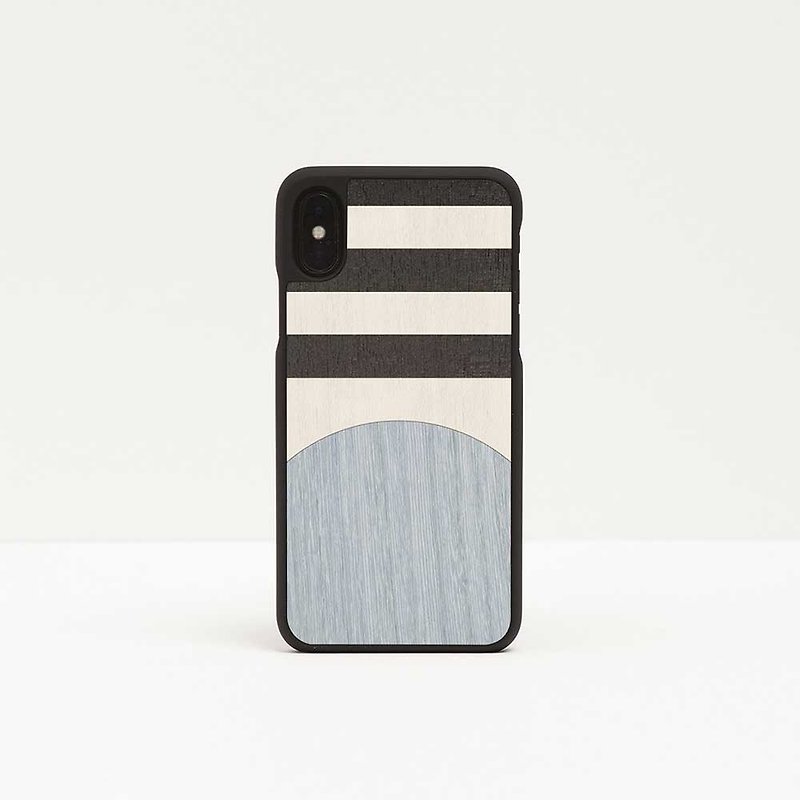 [Pre-order] Log Phone Case / Circus Blue - iPhone - เคส/ซองมือถือ - ไม้ สีนำ้ตาล