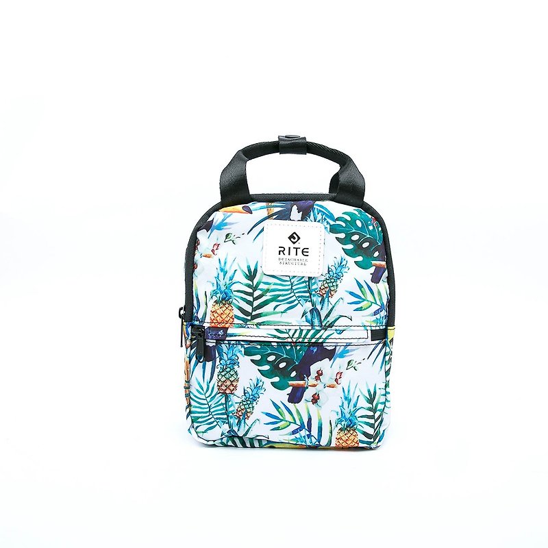 [Original price 880 listing limited discount 200] Le Tour series - dual-use mini backpack - toucan - กระเป๋าเป้สะพายหลัง - วัสดุกันนำ้ หลากหลายสี
