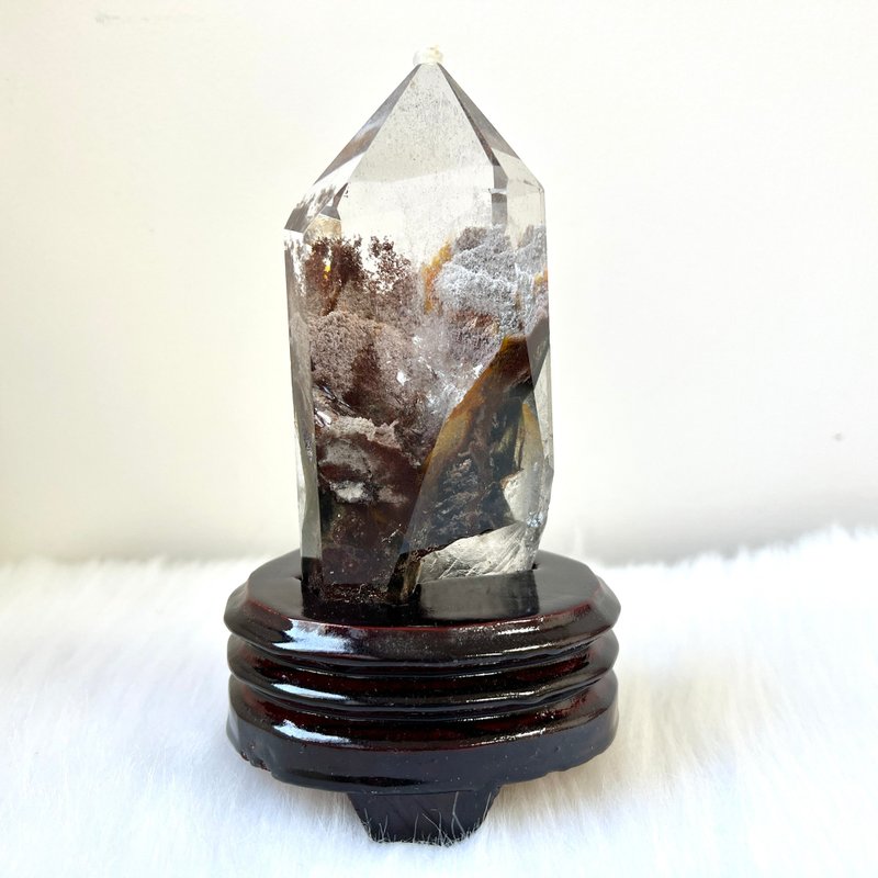 花幽靈柱連訂造底座 | 水晶 | 水晶柱 | 水晶擺件 - 擺飾/家飾品 - 水晶 多色