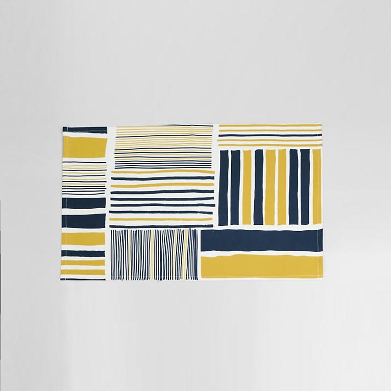 Cotton Canvas Placemat / Tin House / Yellow Blue - ผ้ารองโต๊ะ/ของตกแต่ง - ผ้าฝ้าย/ผ้าลินิน หลากหลายสี