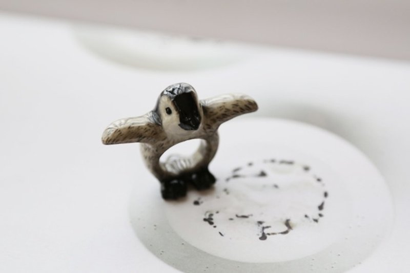 And Mary Penguin Ring - General Rings - Porcelain 