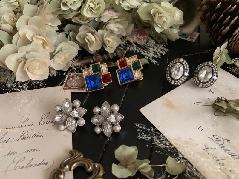 施華洛世奇 (Swarovski) & 紀梵希 (Givenchy) 風華經典耳環 - 耳環/耳夾/耳骨夾 - 其他金屬 