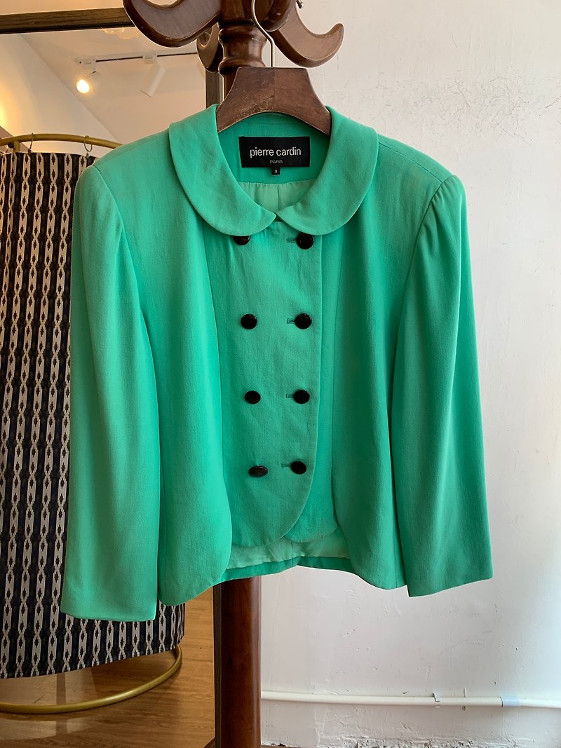 Pierre Cardin 綠色外套 - 外套/大衣 - 其他人造纖維 綠色
