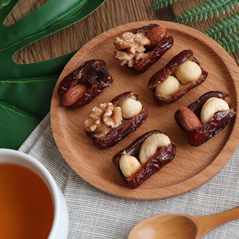 【Chunhaoxin】Handmade Date Nuts-Comprehensive Taste - Nuts - Fresh Ingredients White