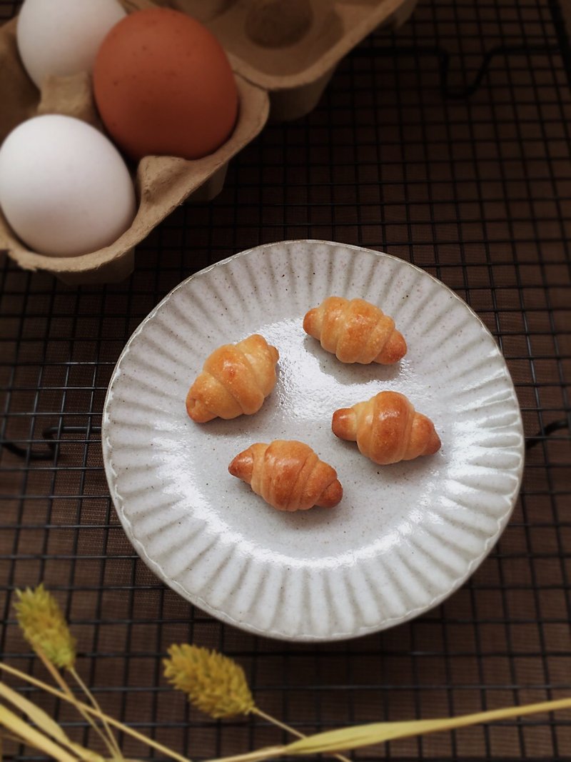Fresh Ingredients Magnets Brown - Pocket Bread Magnet – Salted Roll Croissant – Croissant