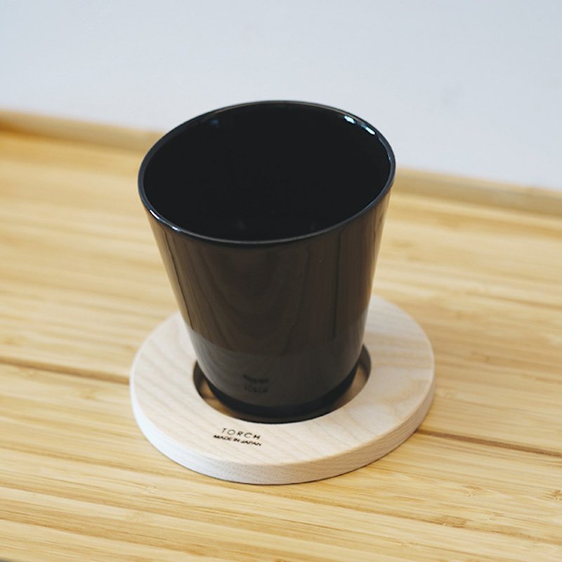 TORCH Donut Filter Cup Black - เครื่องทำกาแฟ - ดินเผา สีดำ