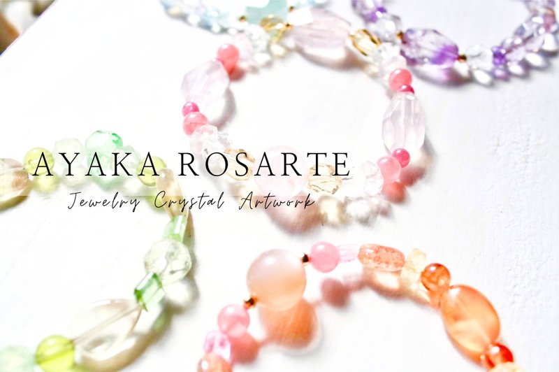 Pinkoi オフラインイベント予約商品20 オリジナルgemブレスレット - 手鍊/手環 - 半寶石 紫色