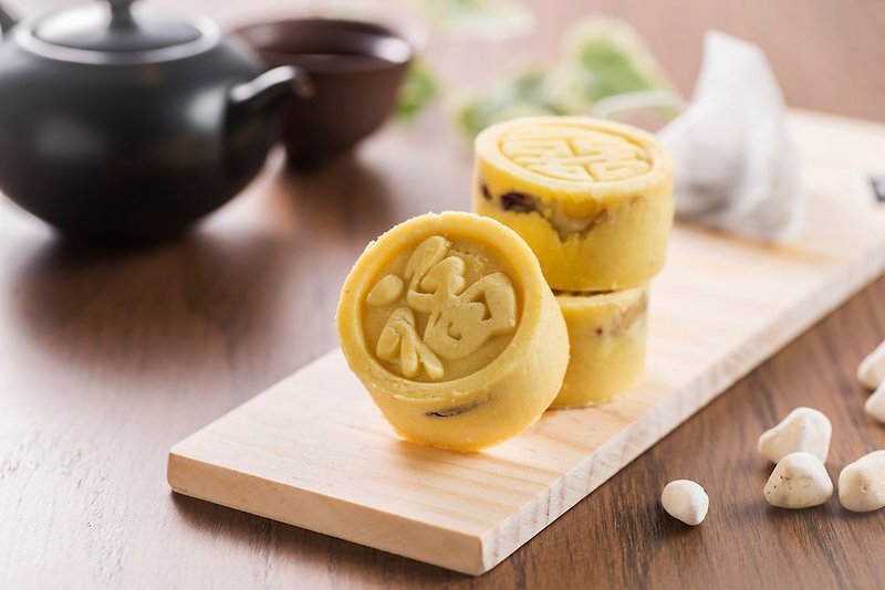 Mid-Autumn Festival gift of choice with - Church typified secret door tea mung bean cake (buy ten get one free) - Cake & Desserts - Other Materials 