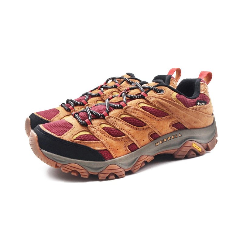MERRELL MOAB 3 GORE-TEX防水登山健行鞋 男鞋-土黃 - 男運動鞋/球鞋 - 防水材質 