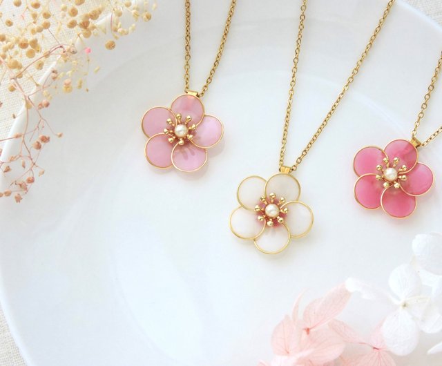 値下げ〉【luijewelry】plum chain necklace 38 - メルカリ