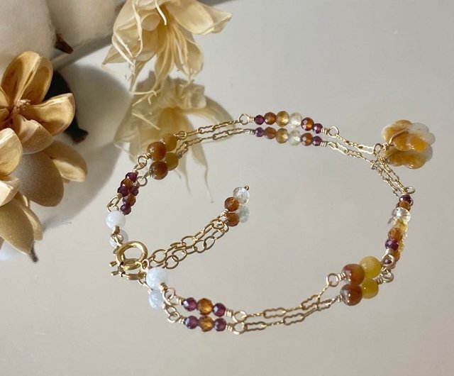 美しい 14kgfシャンデリアブレスレット シャンデリア