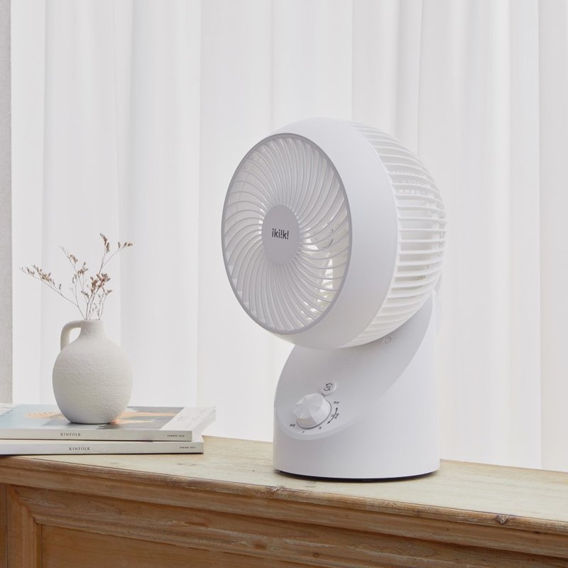 【Ikiiki伊崎】9吋360度陀螺易拆洗循環扇 IK-EF7005 - 電風扇 - 其他材質 