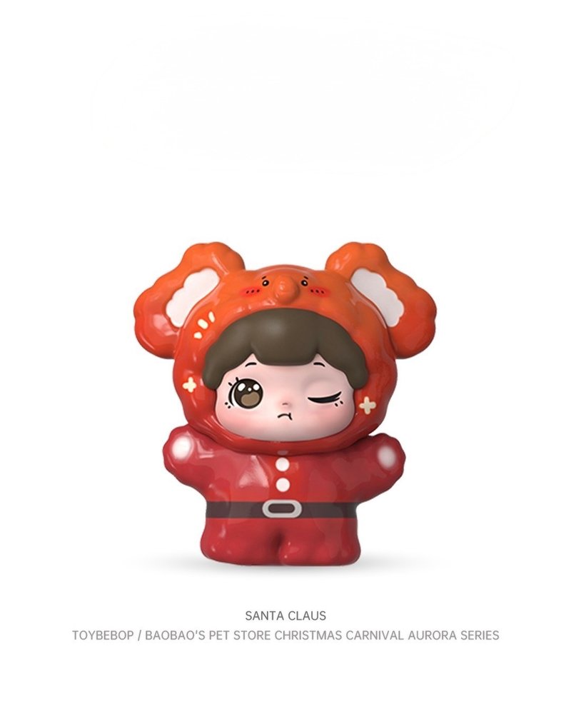 boptoys 潮玩波普 BAOBAO 抱抱寵物店PLUS聖誕嘉年華系列盲盒 - 公仔/玩偶 - 塑膠 