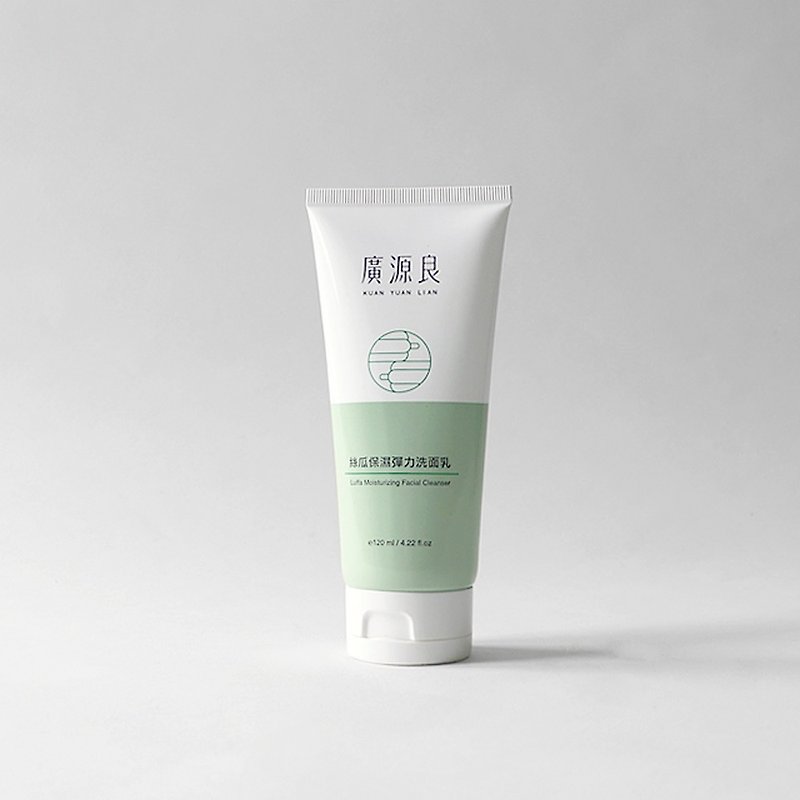 【Guangyuanliang】Luffa Moisturizing Elastic Facial Cleanser - ผลิตภัณฑ์ทำความสะอาดหน้า - วัสดุอื่นๆ สีเขียว