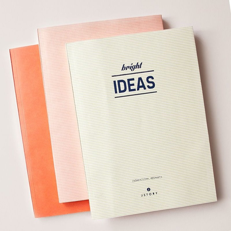 JStory Wenqing adult stationery - Universal Notebook -ideas (white), JST32284 - สมุดบันทึก/สมุดปฏิทิน - กระดาษ ขาว