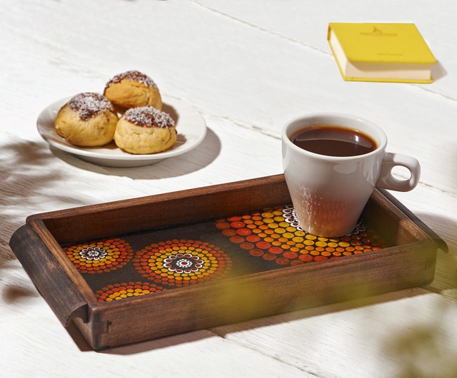 Small on sale coffee tray