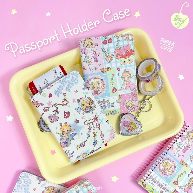 DADDY | Daddy Passport Holder – Two Adorable New Designs - 護照夾/護照套 - 其他材質 
