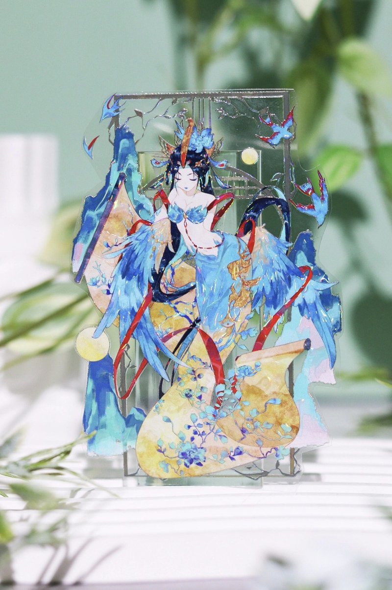 出逃博物館 東方美人 大英博物館 PET 紙膠帶 貝殼光 10米卷 - 紙膠帶/和紙/PET - 其他材質 多色