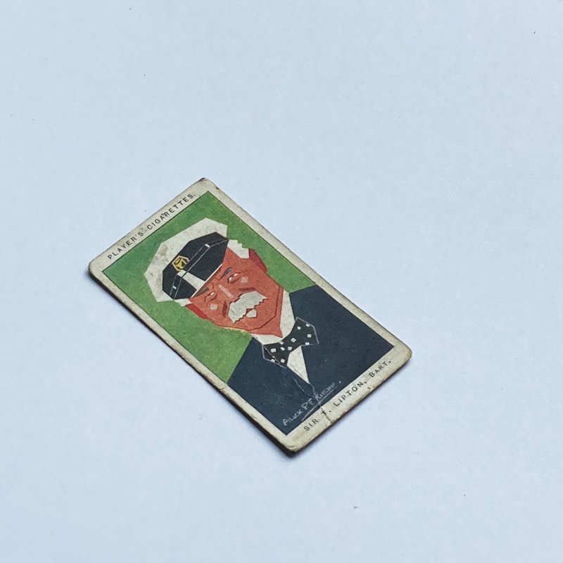 SIR T.LIPTON.BART_UK John Player & Sons cigarette card - การ์ด/โปสการ์ด - กระดาษ 