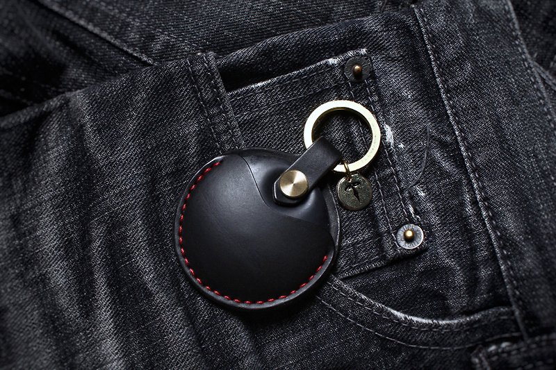 [Spot Edition] GOGORO Aeon OZS150i ES150R Electric Vehicle Key Case - Keychains - Genuine Leather Black