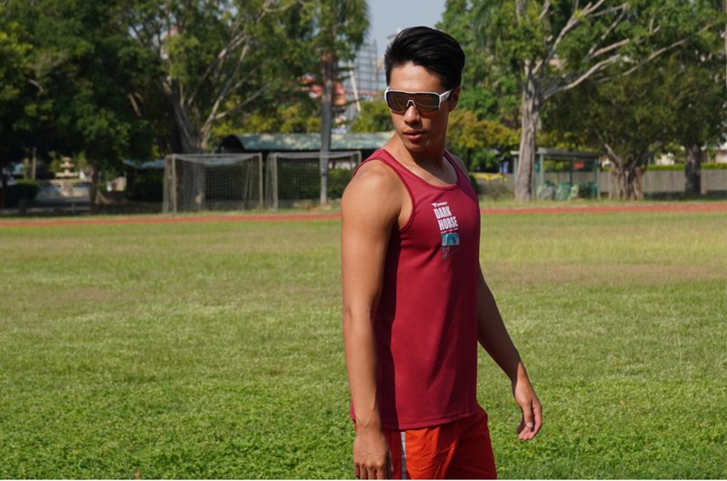 【SUPERACE】DH Running VEST 3.0 / UNISEX / Red - เสื้อกั๊กผู้ชาย - วัสดุอีโค สีแดง