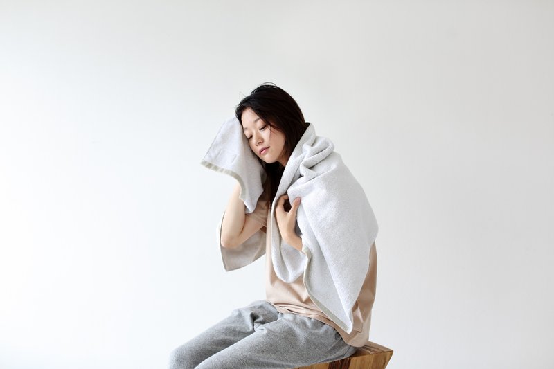 日本製 YUKINE 100%有機棉 浴巾 by SHINTO TOWEL - 毛巾/浴巾 - 棉．麻 多色