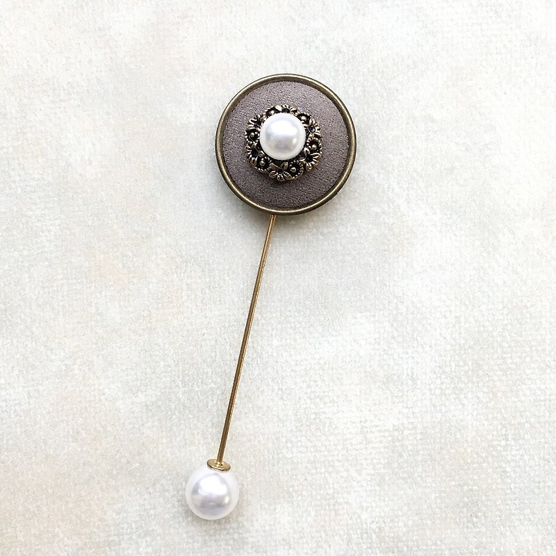 Vintage series | Pin/Brooch - Brooches - Other Metals Gold
