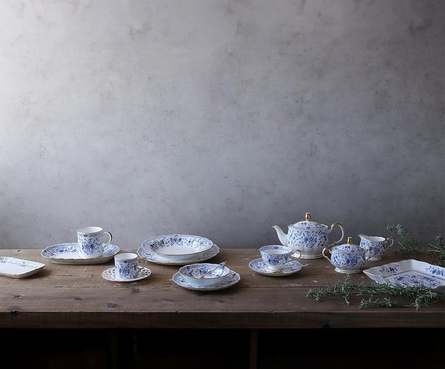 Japan NARUMI Milan bone china coffee cup set-2 pieces-160ml - Shop