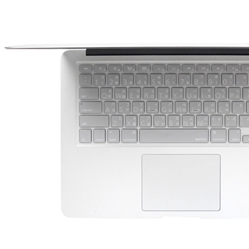 BEFINE MacBook Air 13＆ProRetina中国語キーボードフィルム-シルバー8809305221781 - タブレット・PCケース - シリコン シルバー
