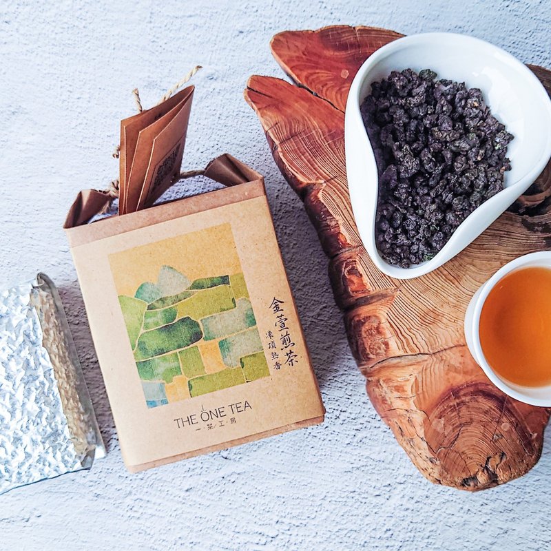 金萱煎茶/凍頂熟香/150g/300g - 茶葉/茶包/水果茶 - 紙 卡其色