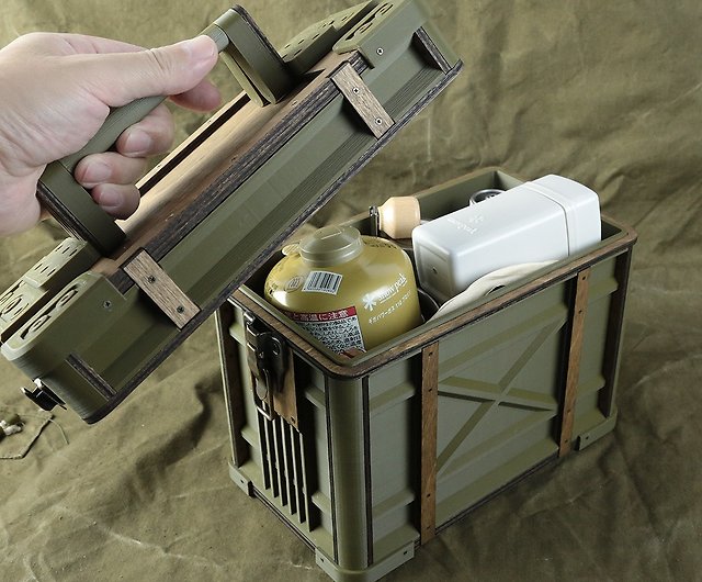 WRITZ】沙漠色FS-4L01 彈藥箱儲物箱收納箱- 設計館WRITZ 野餐墊/露營用品- Pinkoi