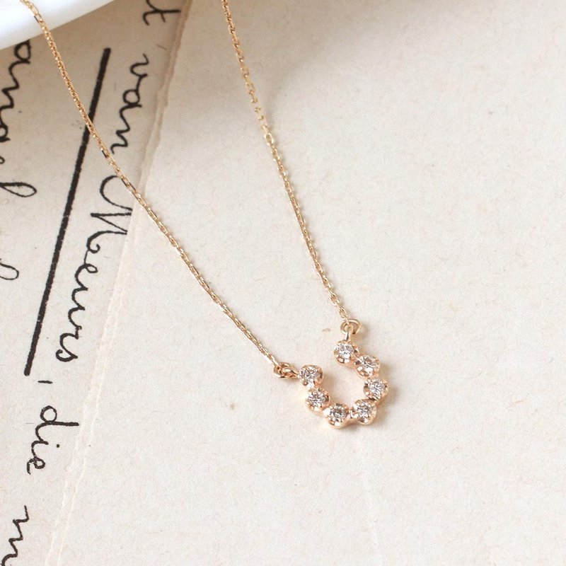 Visel Lucky7幸運馬蹄項鍊 - 項鍊 - 貴金屬 金色