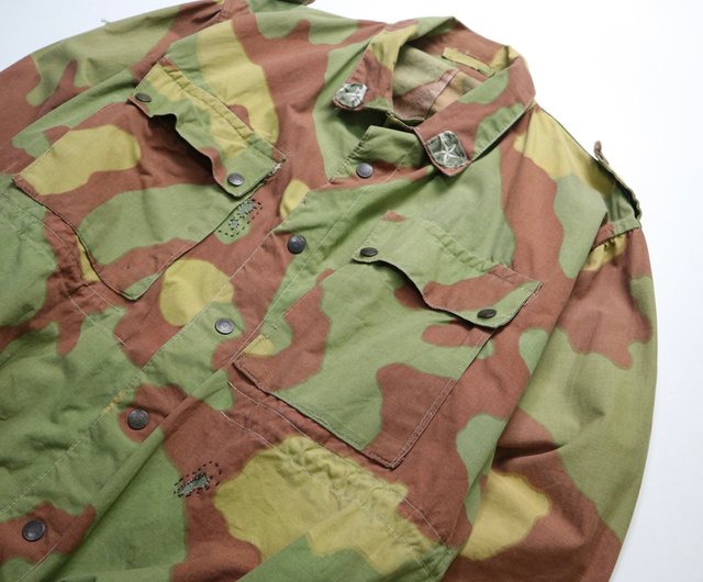 50～60s italian army morter circle jacket Vintage 1960s Swedish Military Motorcycle Jacket With Liner