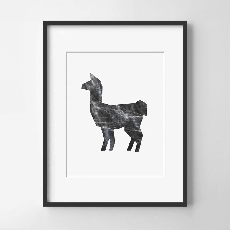 Dark Grey print #7 畫 佈置 擺飾 臥室 浴室 餐廳 咖啡廳 - 擺飾/家飾品 - 紙 