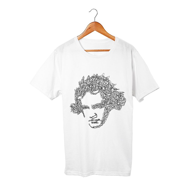 Beethoven T恤 - T 恤 - 棉．麻 白色