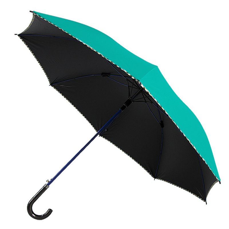 [TDN] Duke Cool Umbrella Extra Large Cover Vinyl Automatic Upright Umbrella Lightning Protection Fairy Umbrella (Tiffin Blue) - Umbrellas & Rain Gear - Waterproof Material Green