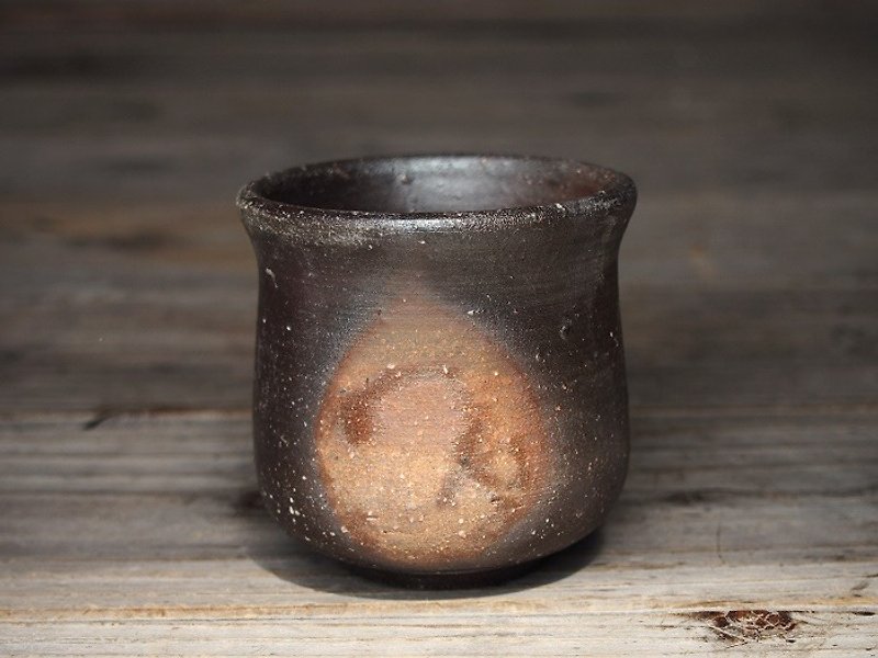 Bizen cup (small) [kiln Variable] _y4-007 - ถ้วย - วัสดุอื่นๆ สีนำ้ตาล