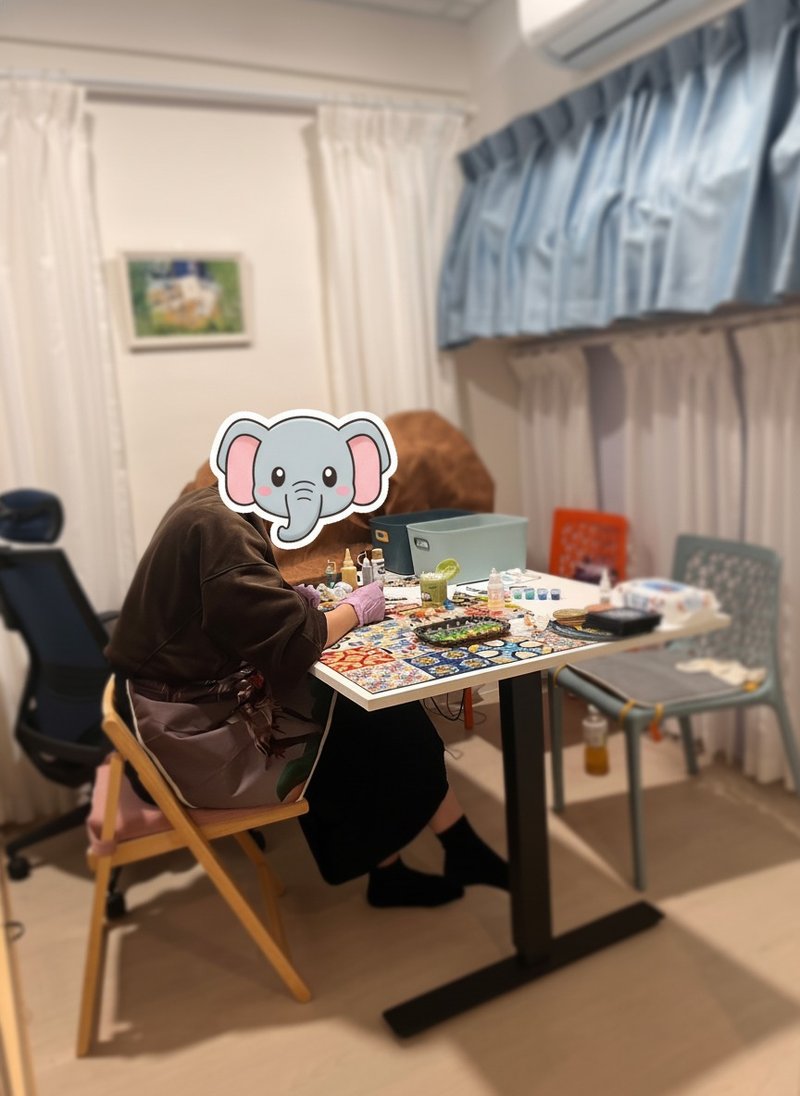 台北体験 内向的なあなたへ特別クラス エナジードットマンダラ 一人から参加可能 - 絵画教室・アートスクール - 塗料 