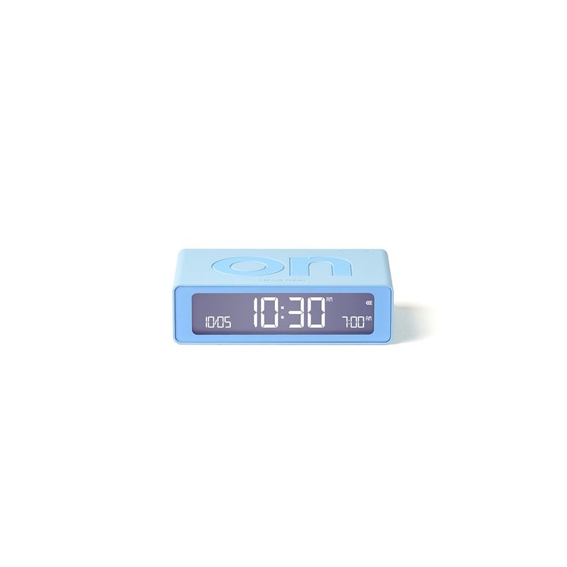 LEXON FLIP MINI 迷你玩轉鬧鐘 - 天青藍【現貨】 - 時鐘/鬧鐘 - 其他材質 藍色