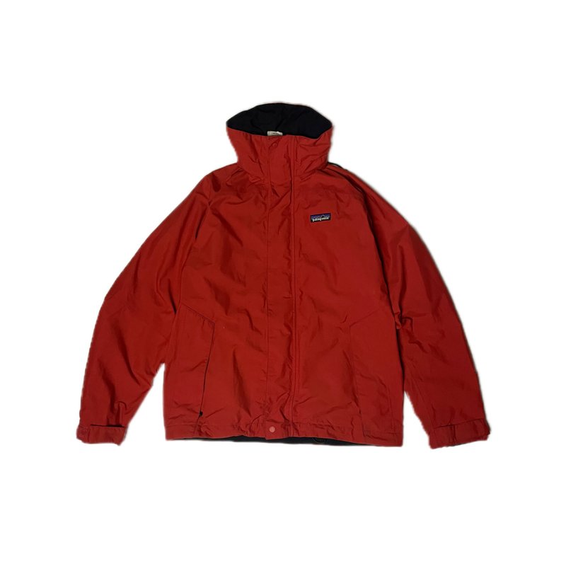 Patagonia Gore-Tex outdoor 橘紅戶外山系外套 - 女大衣/外套 - 其他材質 紅色