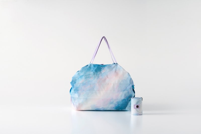 Foldable Tote M - Sea of Clouds (Mountain Views) - Messenger Bags & Sling Bags - Nylon Multicolor